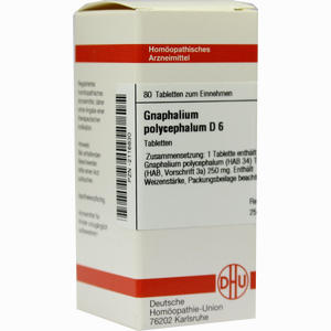 Gnaphalium Polyc D6 Tabletten 80 Stück - ab 8,82 €