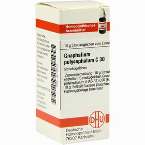 Gnaphalium Polycephalum C30 Globuli  10 g - ab 8,14 €