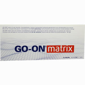 Go- On Matrix Spritzen 1 Stück - ab 0,00 €