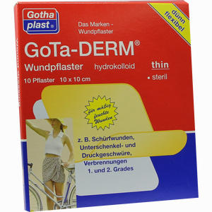 Gota- Derm Thin Pflaster 10 Stück - ab 89,36 €