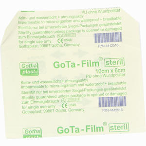 Gota Film Steril 10x6cm 1 Stück - ab 1,02 &euro;