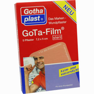 Gota Film Steril 7. 2x5cm 5 Stück - ab 3,35 €