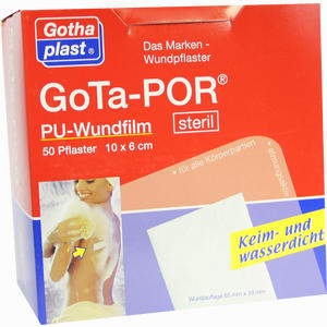 Gota- Por Pu Wundfilm Steril 10x6cm Verband 50 Stück - ab 57,80 €