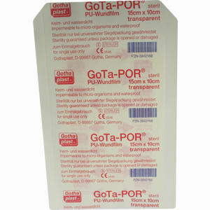 Gota Por Pu- Wundfilm Steril 15 X 10cm Transparent 1 Stück - ab 2,22 €