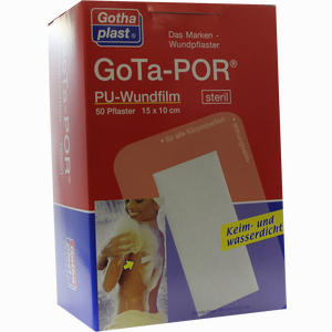 Gota- Por Pu Wundfilm Steril 15x10cm Verband 50 Stück - ab 93,94 €