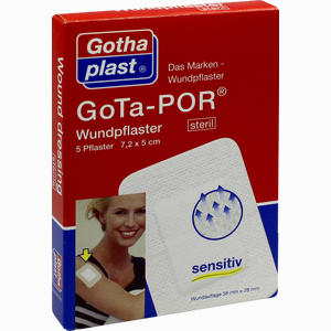 Gota Por Wund Ste 7. 2x5cm 5 Stück - ab 2,43 €