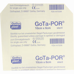 Gota Por Wund Ste100x60mm 1 Stück - ab 0,85 €