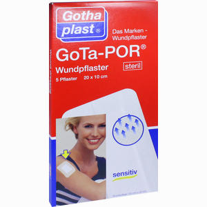 Gota- Por Wundpflaster Steril 200x100mm  5 Stück - ab 10,08 €