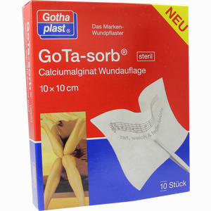 Gota- Sorb Steril 10cmx10cm 10 Stück - ab 81,94 €