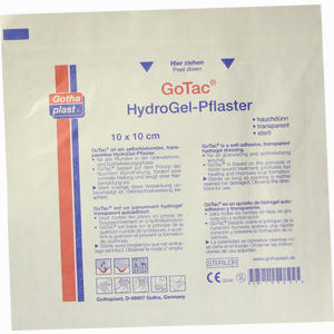 Gotac Hydrogel- Pflaster 10x10cm  1 Stück - ab 11,11 €