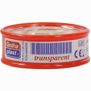 Gotha Flex Heftpflaster Transparent 1.25cmx10  1 Stück - ab 0,00 €