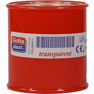 Gotha Flex Heftpflaster Transparent 5cmx10m  1 Stück - ab 0,00 €