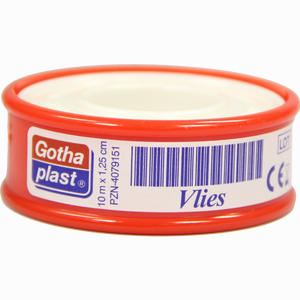 Gothaplast Heft Vlies 10x1.25 Pflaster 1 Stück - ab 0,00 &euro;