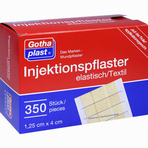 Gothaplast Injektionspflaster 1.25x4  350 Stück - ab 21,06 €