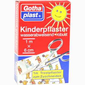 Gothaplast Kinderpflaster 1mx6cm  1 Stück - ab 2,68 €