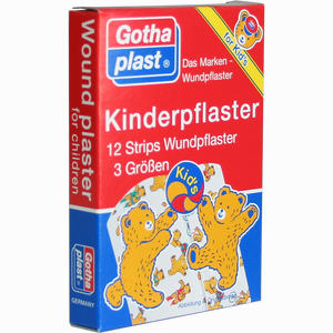 Gothaplast Kinderpflaster Strips  12 Stück - ab 2,53 €