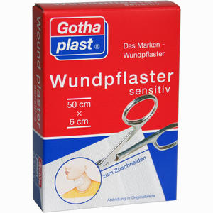 Gothaplast Sensitiv 50x6cm Pflaster 1 Stück - ab 2,38 €
