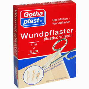 Gothaplast Wundpflaster Elastisch 1mx6cm  Gothaplast GmbH 1 Stück - ab 4,06 &euro;