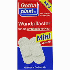 Gothaplast Wundpflaster Mini Sensitiv 4x1.7cm  20 Stück - ab 1,90 €
