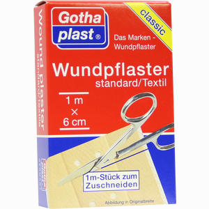 Gothaplast Wundpflaster Standard 1mx6cm Am Stueck  1 Stück - ab 3,51 €