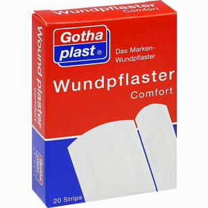 Gothaplast Wundpflaster Strips Comfort  20 Stück - ab 3,86 €