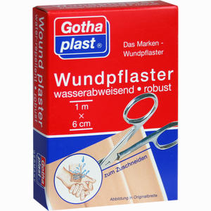 Gothaplast Wundpflaster Wasserabweisend Robust 1mx6cm 1 Stück - ab 3,63 €