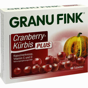 Granu Fink Cranberry- Kürbis Plus Tabletten 60 Stück