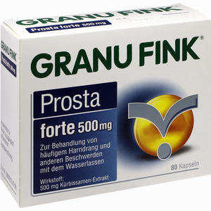 Abbildung von Granu Fink Prosta Forte 500mg Hartkapseln 80 Stück Abbildung von Granu Fink Prosta Forte 500mg Hartkapseln 80 Stück