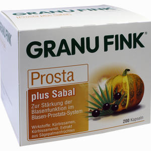 Granu Fink Prosta Plus Sabal Kapseln 200 Stück - ab 49,70 €