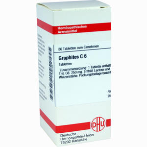 Graphites C6 Tabletten 80 Stück - ab 9,08 €