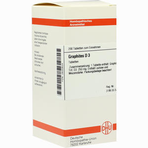 Graphites D3 Tabletten 200 Stück - ab 0,00 €