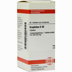 Graphites D30 Tabletten 80 Stück - ab 9,80 €