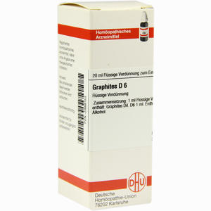 Graphites D6 Dilution DHU-Arzneimittel GmbH & Co. KG 20 ml - ab 9,53 &euro;