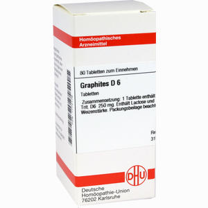 Graphites D6 Tabletten 80 Stück - ab 8,82 €