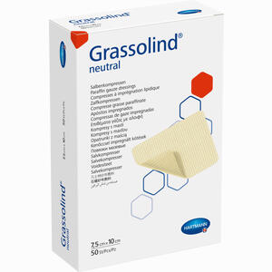 Grassolind Salbenkompressen Steril 7.5x10cm  50 Stück - ab 35,95 €