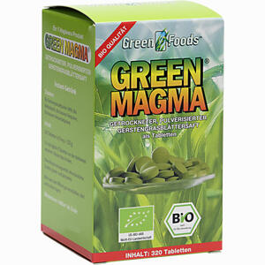 Green Magma Gerstengrasextrakt 375mg Tabletten 320 Stück - ab 23,46 €