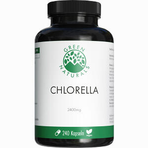 Green Naturals Chlorella Kapseln 2. 400 Mg Vegan 240 Stück - ab 15,50 &euro;