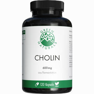Green Naturals Cholin 600 Mg Hochdosiert Vegan 120 Stück - ab 18,31 &euro;