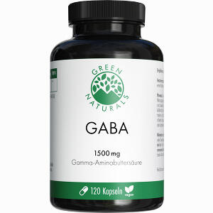 Green Naturals Gaba 1500 Mg Vegan 120 Stück - ab 15,85 &euro;