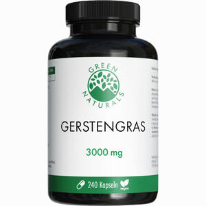 Green Naturals Gerstengras 3000 Mg Vegan 240 Stück - ab 15,75 €
