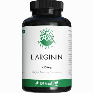 Green Naturals L- Arginin Base 4500 Mg Vegan 180 Stück - ab 11,87 &euro;