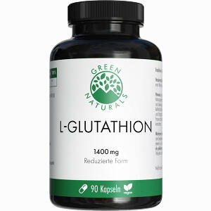 Green Naturals L- Glutathion 1. 400 Mg Vegan 90 Stück - ab 15,85 &euro;