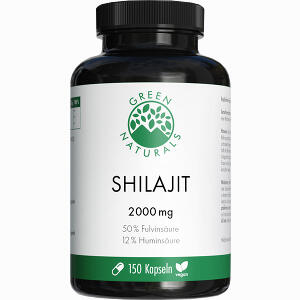 Green Naturals Shilajit 2000 Mg - 50% Fulvinsäure 150 Stück - ab 39,23 &euro;