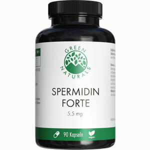 Green Naturals Spermidin Forte 5. 5 Mg Vegan 90 Stück - ab 33,37 €