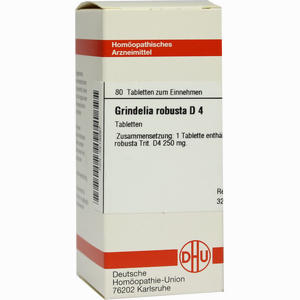 Grindelia Robusta D4 Tabletten 80 Stück - ab 0,00 €