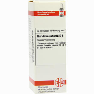 Grindelia Robusta D6 Dilution 20 ml - ab 0,00 €