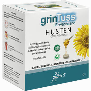 Grintuss Erwachsene Tabletten mit Poliresin Lutschtabletten 30 g - ab 10,39 €