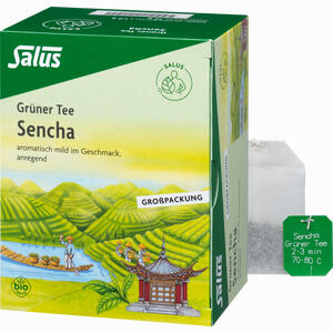 Grüner Tee Grosspackung Bio Salus Filterbeutel 40 Stück - ab 7,11 €