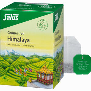 Grüner Tee Himalaya Bio Salus Filterbeutel 15 Stück - ab 3,14 €