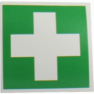 Grünes Kreuz Bri Aufkleber F. Verbandschränke 1 Stück - ab 0,59 €